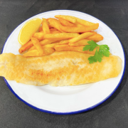  Fish of The Day with Chips (Grilled) 